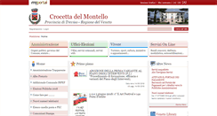 Desktop Screenshot of comune.crocetta.tv.it
